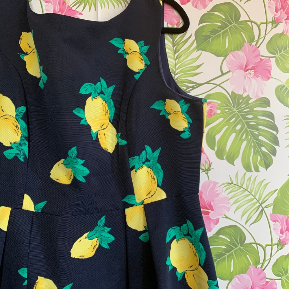 COPY - Navy lemon dress
